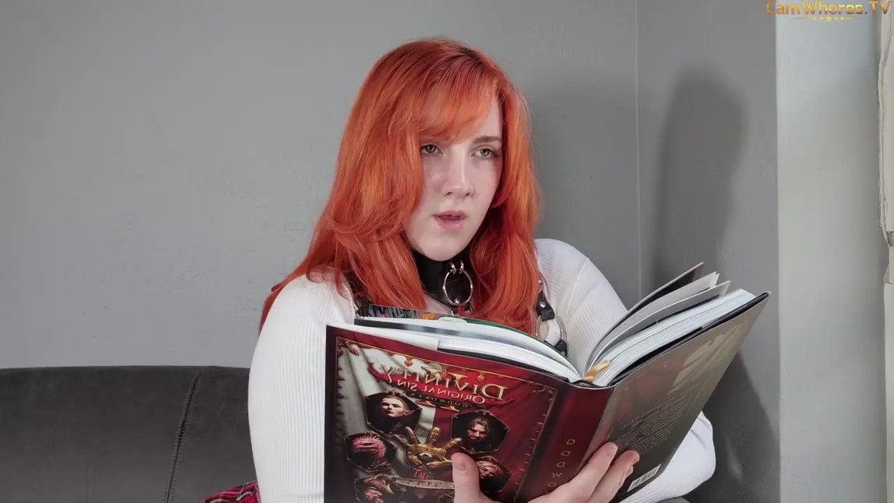 Miss Princess Kay Masturbating After Reading