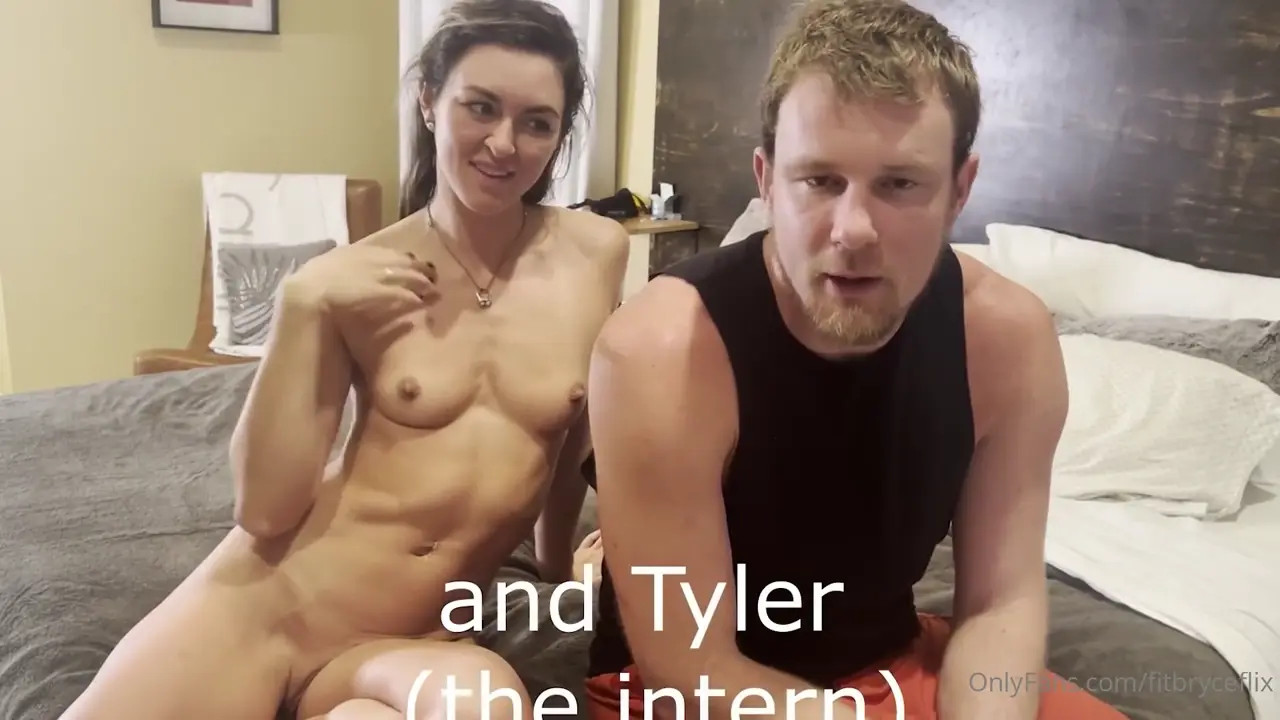 Bryce Adams Rides A Dick On Her Bed