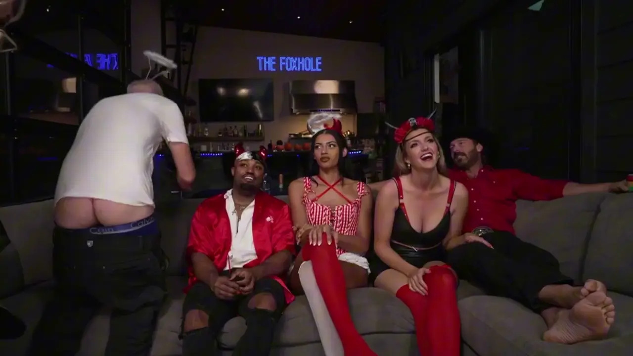 Halloween Orgy With Kaylee Daniels & Friends