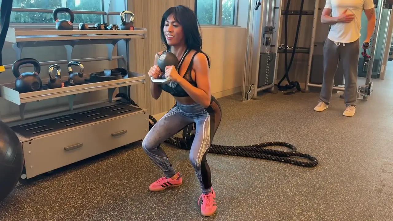 Nicole Doshi & Ember Snow Share A Cock