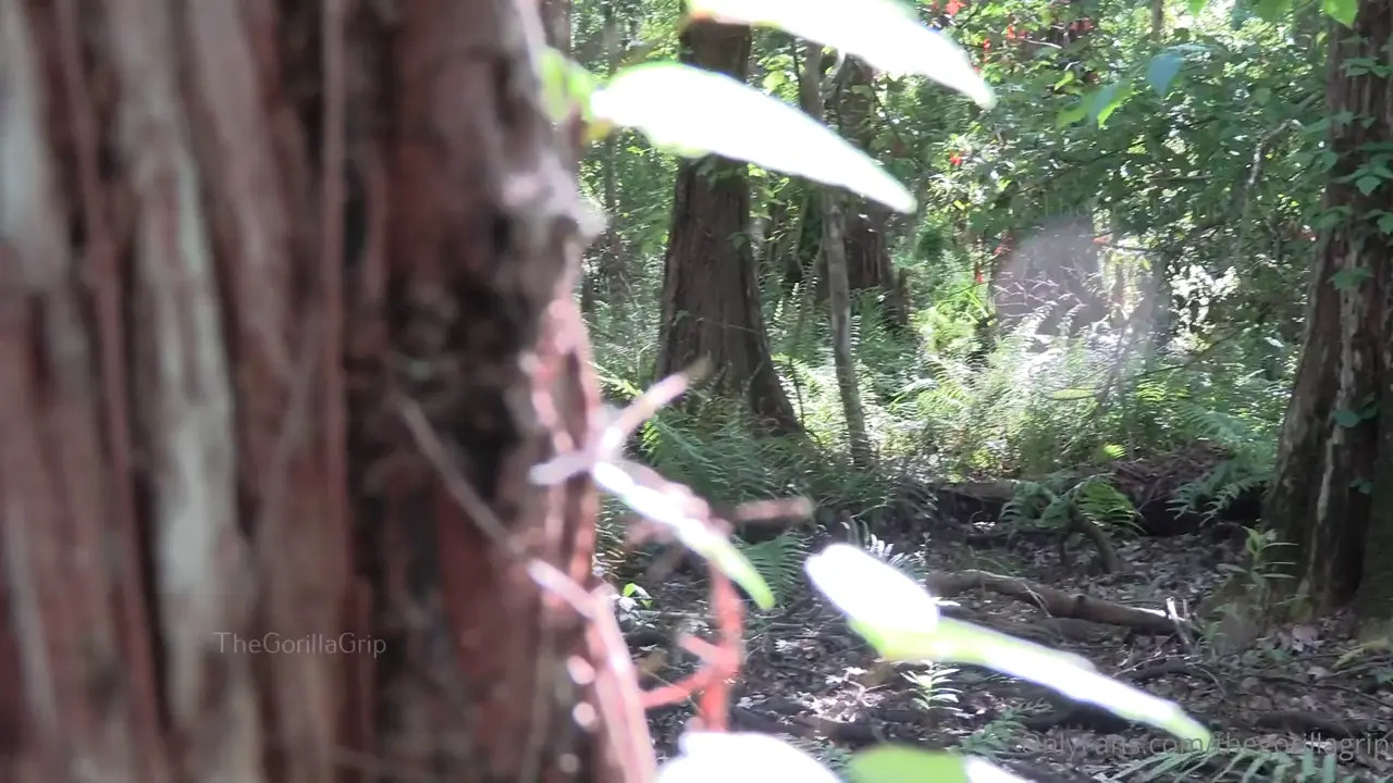 TheGorillaGrip Gets Fucked In The Forest