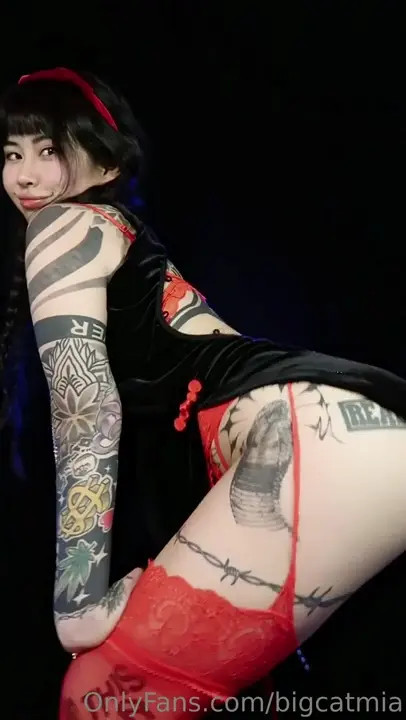Bigcatmia Teases And Twerks In Lingerie