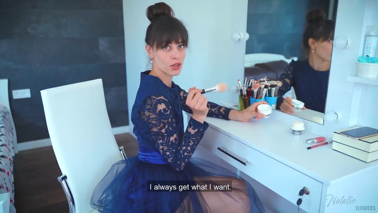 Natalie Flowers Gets Her Ass And Throat Fucked