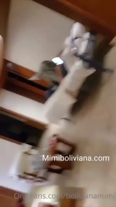 Mimi Boliviana Bangs A Stranger In The Hotel