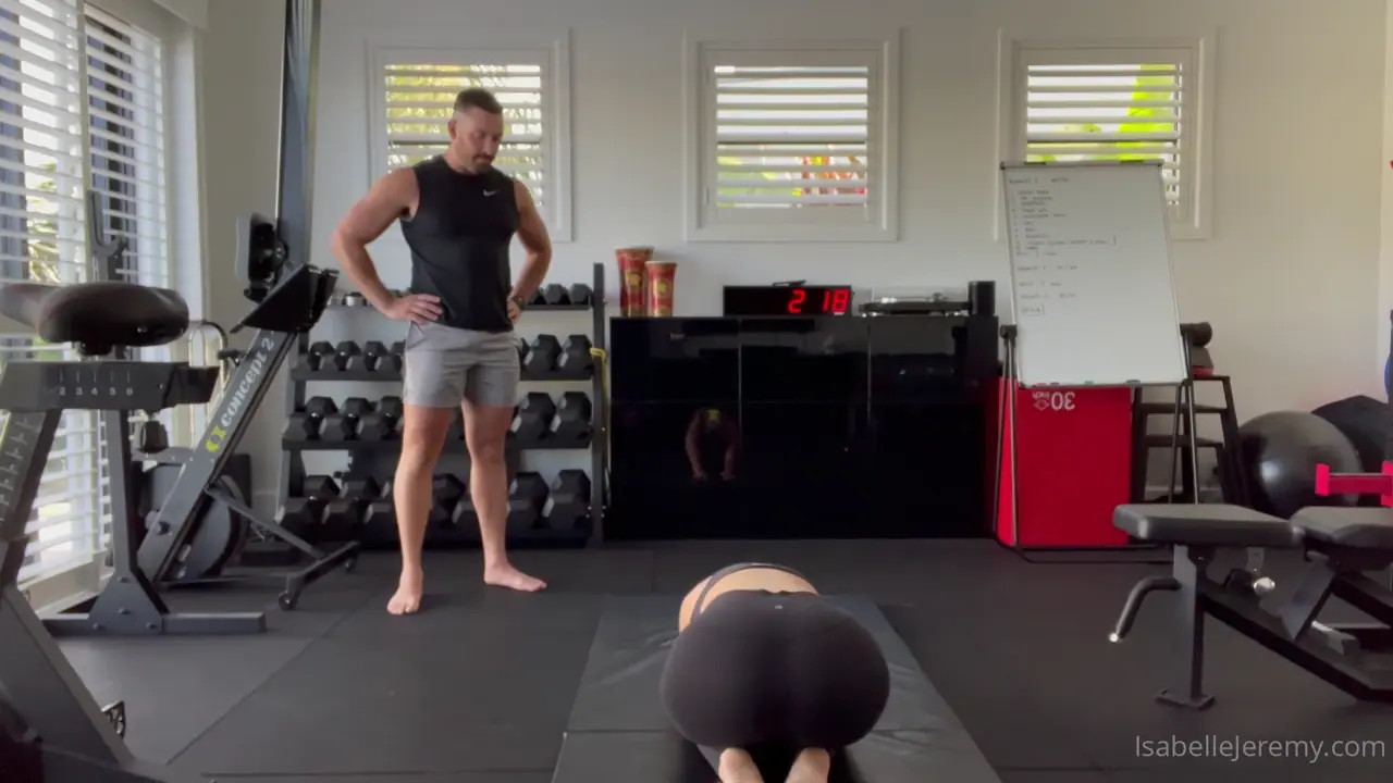 Isabelle Eleanore Gets Rammed By Her Gym Instructor