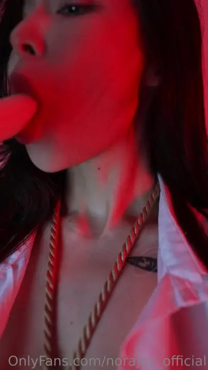 Norajoy_Official Sucks Banana While Being Bound