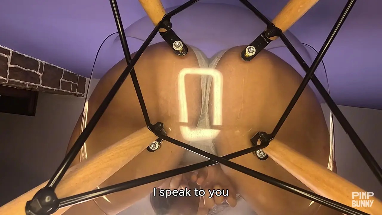 Girl Overflows Transparent Chair