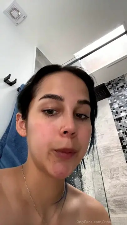 Vita Celestine Flaunts Her Body After Shower