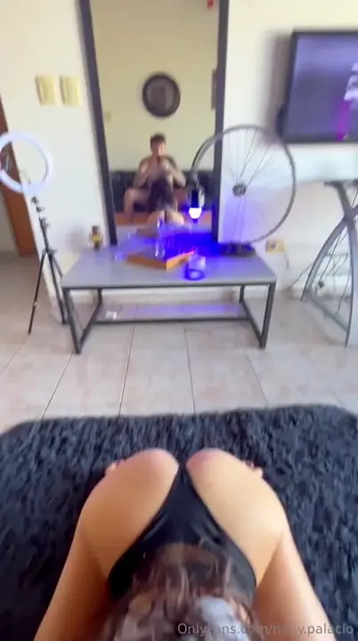 Nany Palacio's Sloppy Big Cock Blowjob