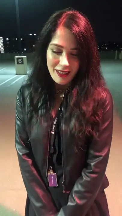 Evelyn Claire Gives BBC A Blowjob Outside