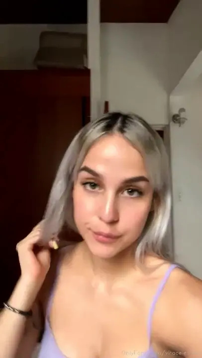 Vita Celestine Teases Her Tits Live On Stream