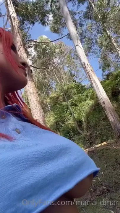 Maria Dmar's Outdoor Masturbation