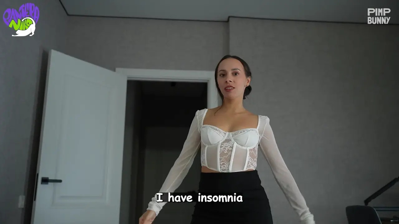 Boss And Secretary Share The Couch At Night On A Business Trip