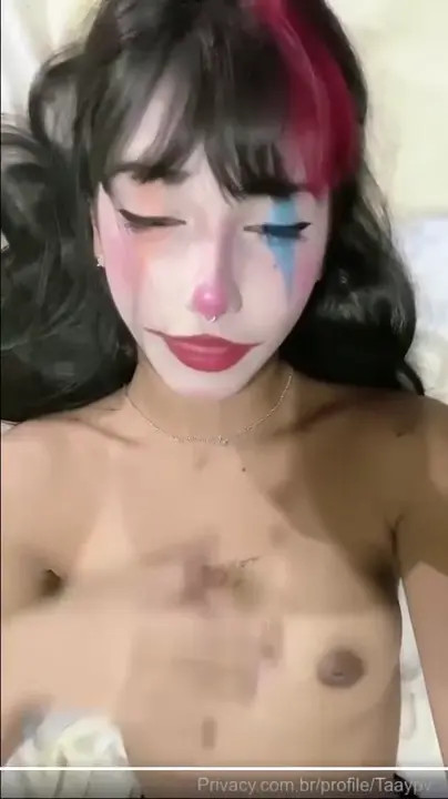 Lia Angel Flaunts Her Tits As Harley Quinn