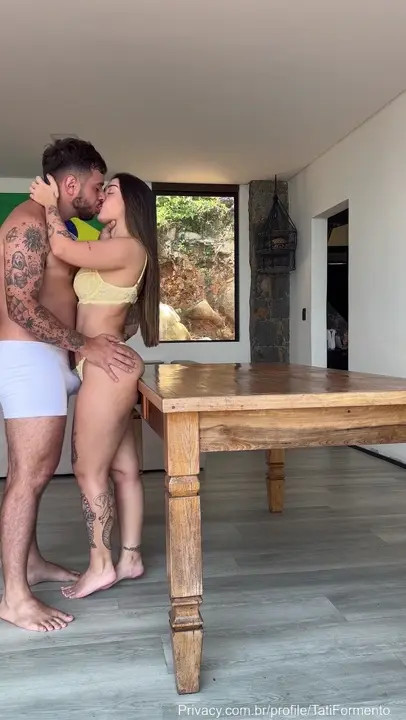 TatiFormento Gets Drilled On Top Of A Table