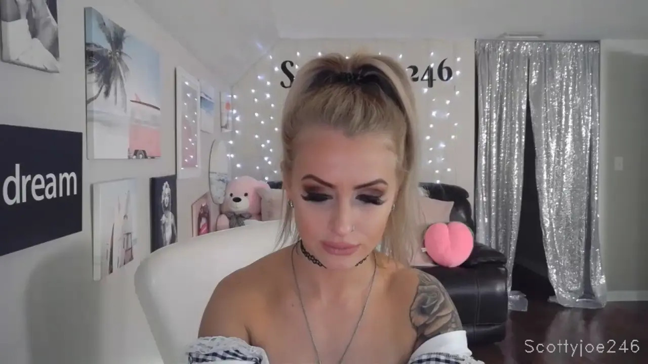 ScottyJoe246 Teases In Her Sexy Maid Outfit