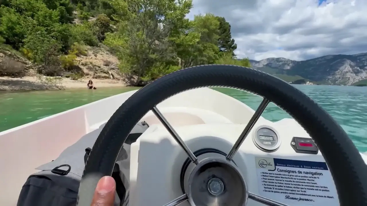 Luna Doll Enjoys A BBC On A Boat