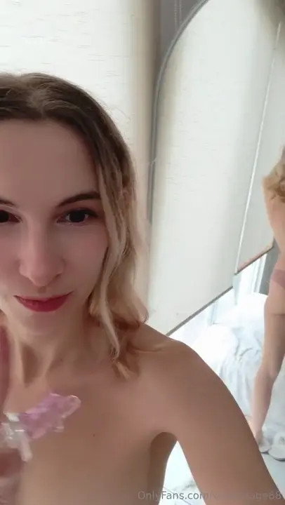 Vivivoyage88 Masturbates With A Clear Dildo