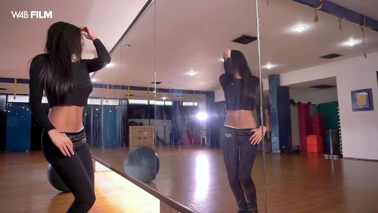 Denisse Gomez Touches Herself in a Dance Hall