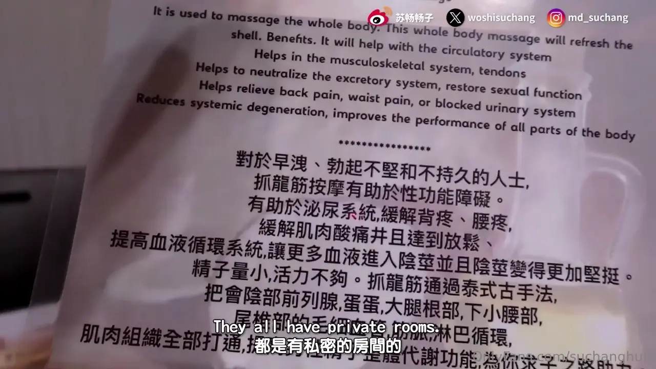Suchanghub's Oily Full Body Massage