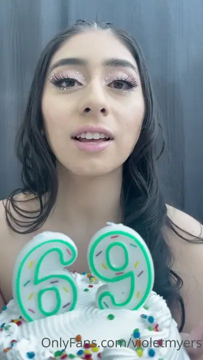 Violet Myers' Birthday Cock Fantasy