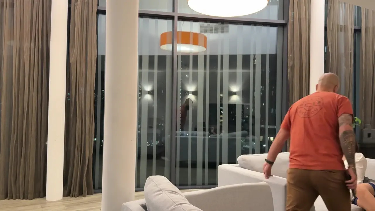 Erin Moore Gets Fucked And Creampied On The Couch
