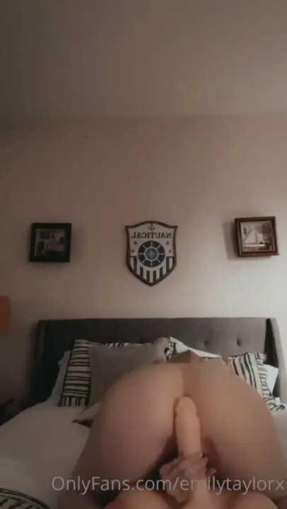 Blonde Babe Msfiiire Hones Her Dildo-Riding Skills