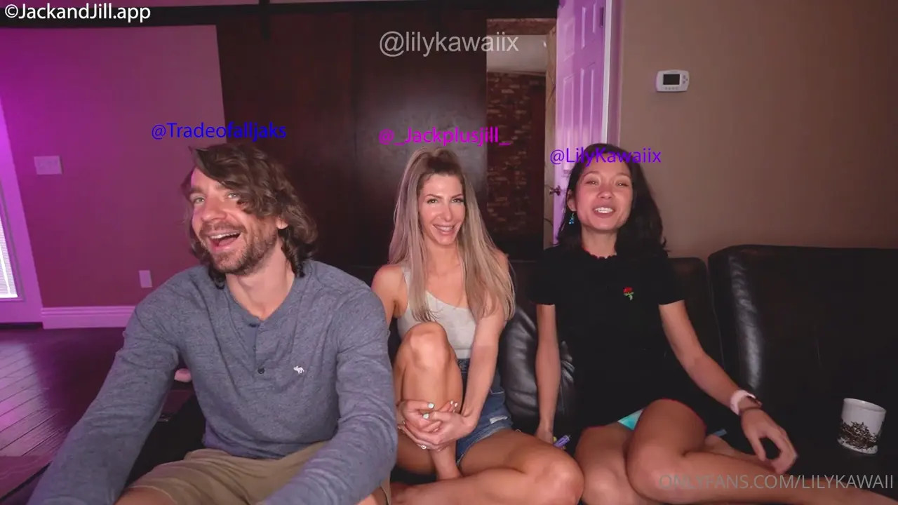 Lily Kawaii's Threesome With Jack And Jill Palmer
