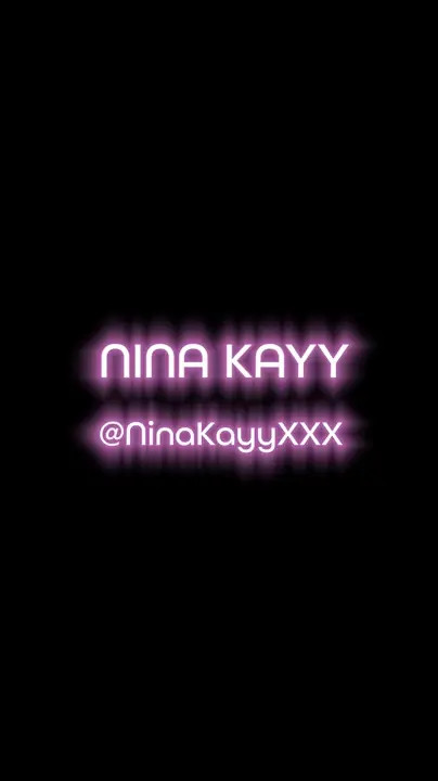 Nina Kayy Masturbates