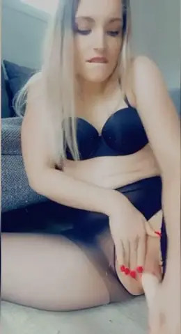 Marine Rossi Sticking A Dildo In Her Pussy