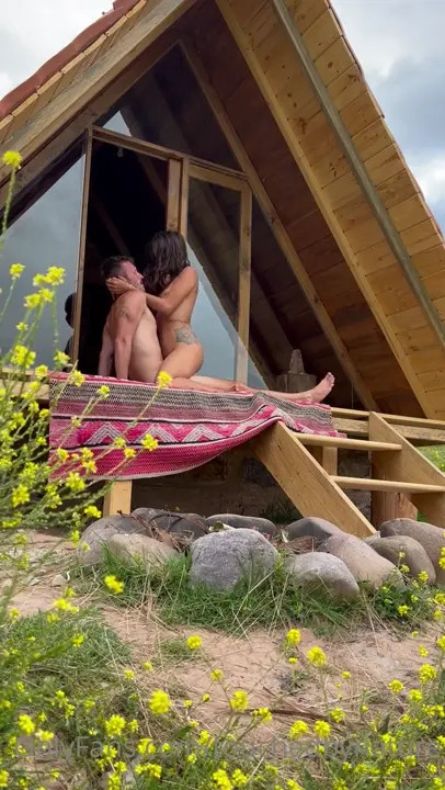 Touched By Nature Fucking At The Cabin