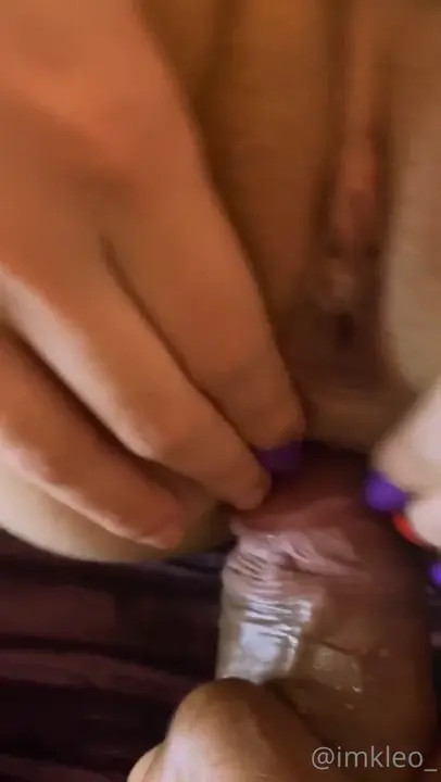 Kleopwtrx Gets Her Pussy And Ass Penetrated By BBC