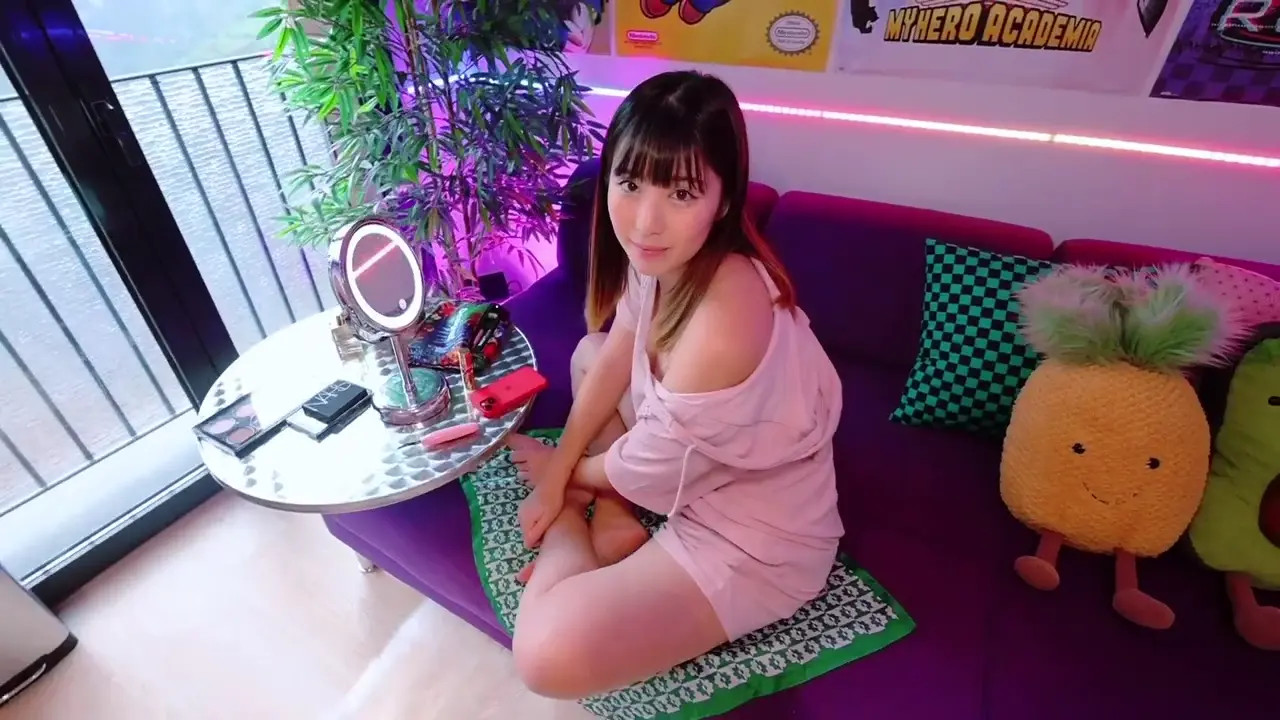 Obokozu Rides A Cock And Gets A Huge Load Of Cum On Her Tits