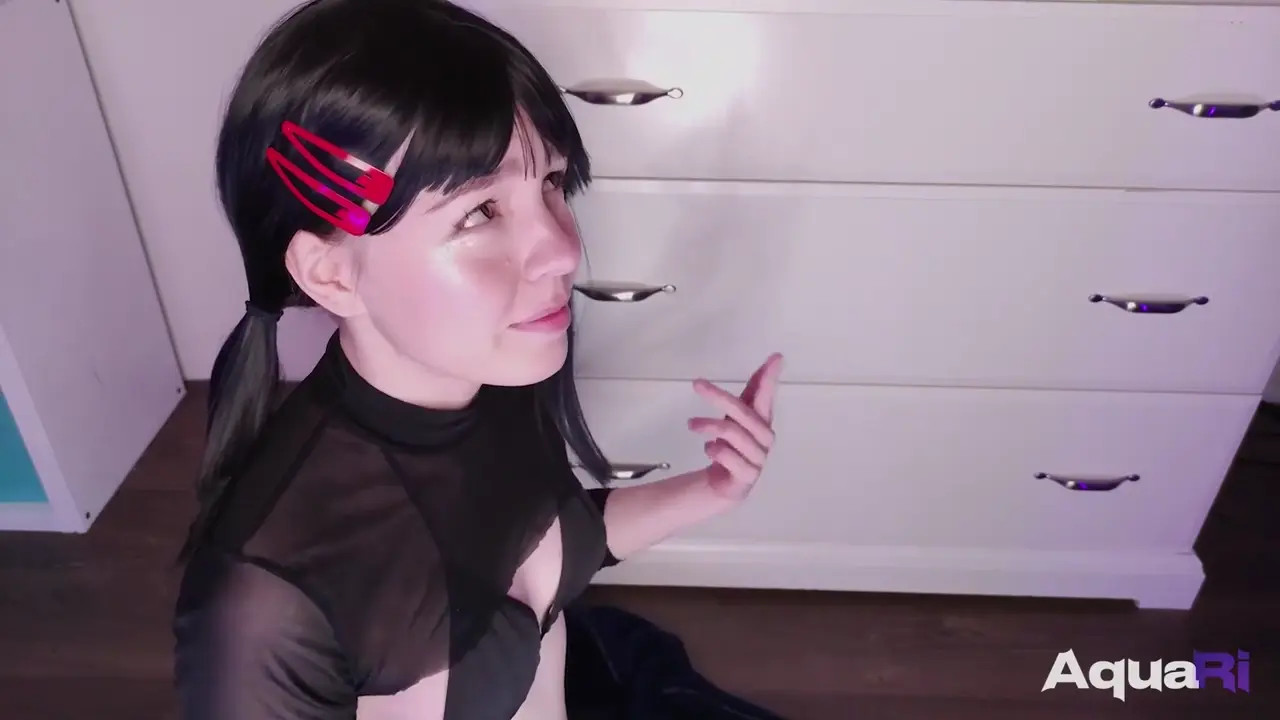 Shy Aqua_Ri Gets Her Mouth And Pussy Stretched - ePornLeak