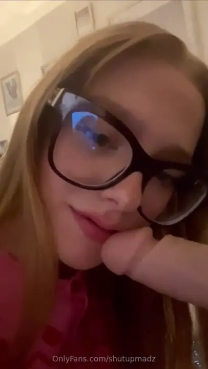 ShutupMadz Enjoys Blowing A Dildo POV
