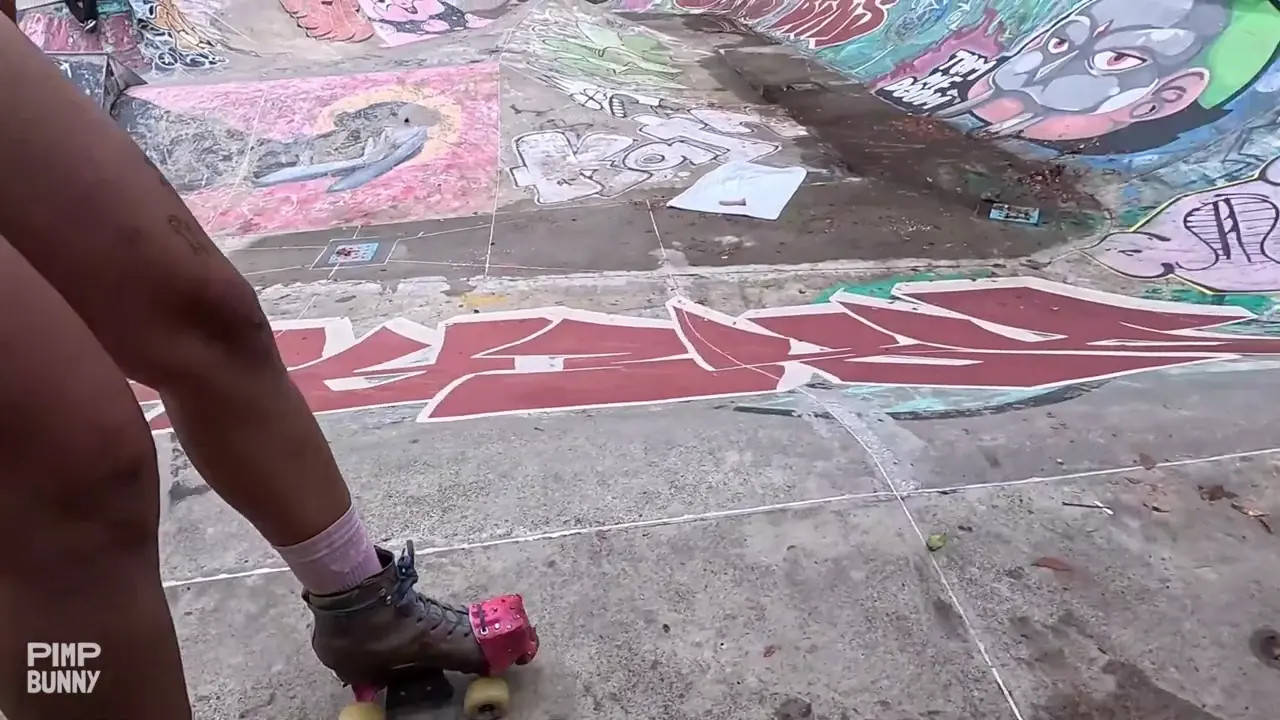 Naked Skating At The Skatepark