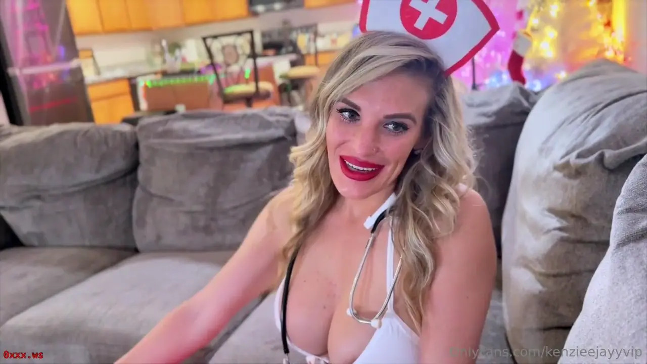 Horny Nurse Kenziee Jayy Fucks Her BBC Patient
