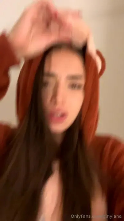 Girlylana's Monkey Costume Strip & Masturbation