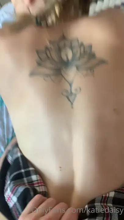 KatieDaisy Rides A Cock While Wearing A Skirt