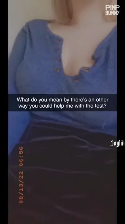 Joyliii Sends Naughty Snaps To Her Teacher