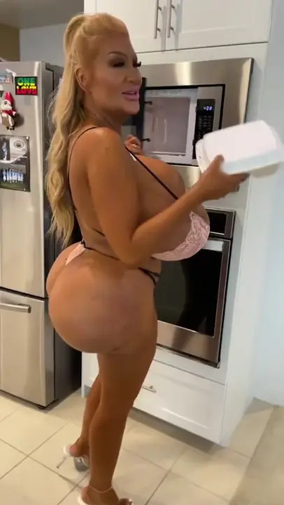 Allegra Cole Surgically Enhanced Tits And Ass