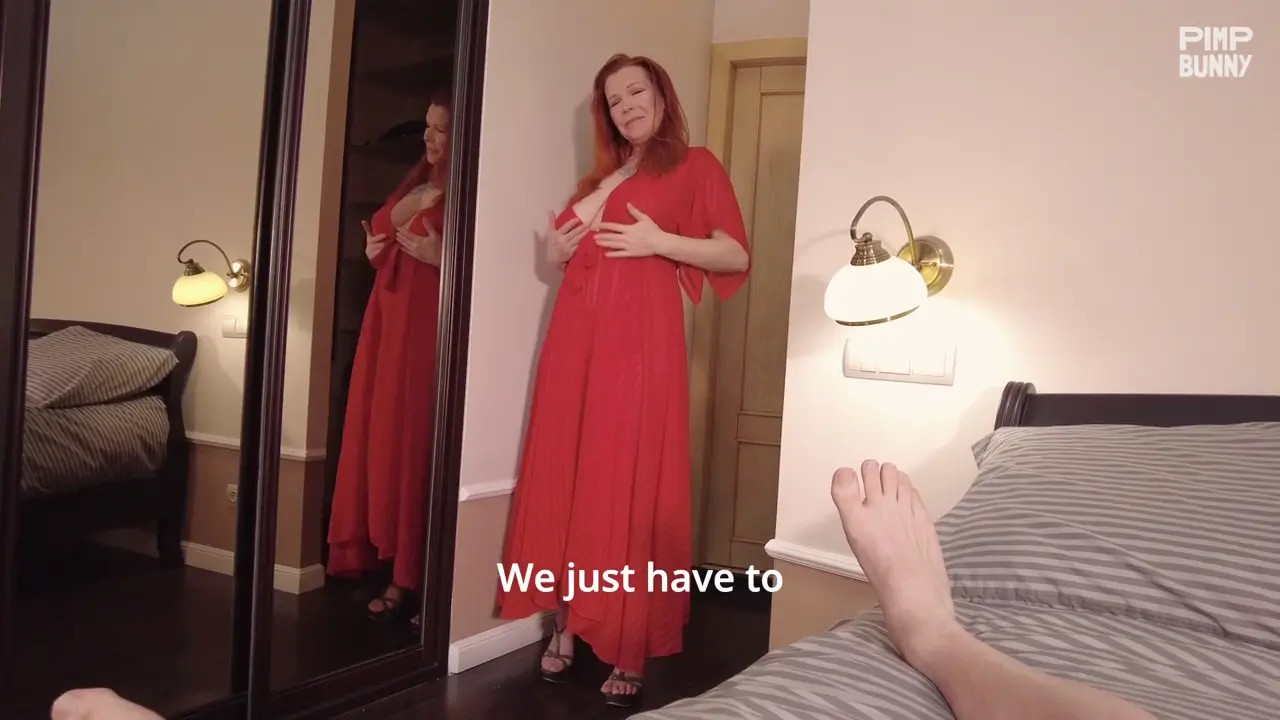 Chubby MILF Seduces And Screws Stepson