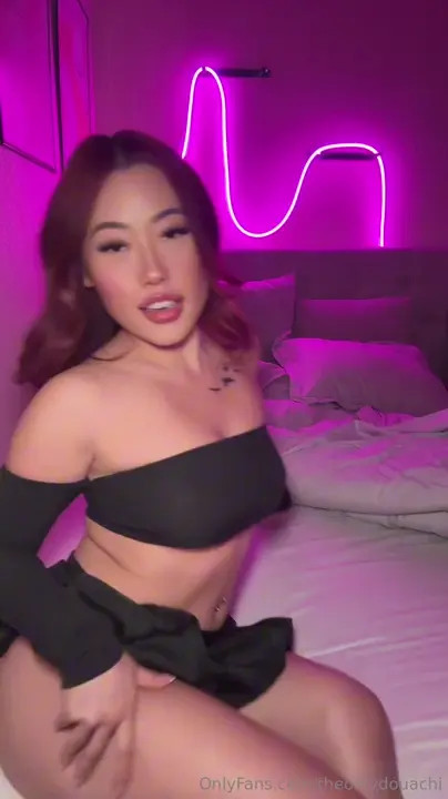 TheOnlyDouachi Pleasures Herself Using A Dildo