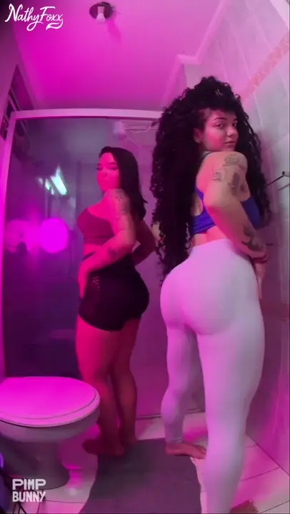 Two Hot Latinas Having Fun In The Shower