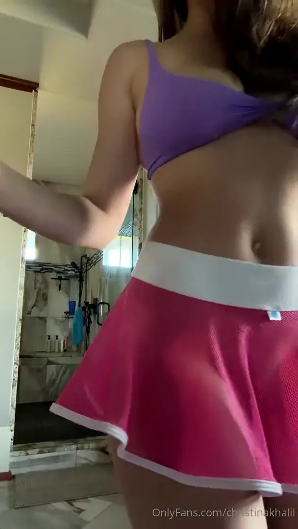 Christina Khalil Pussy Clit Teasing Video Leaked - ePornLeak