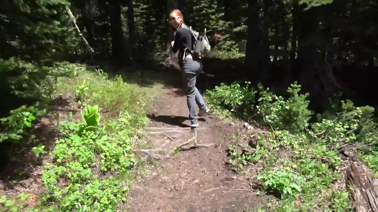 Brandi Braids Gets Plowed By The River