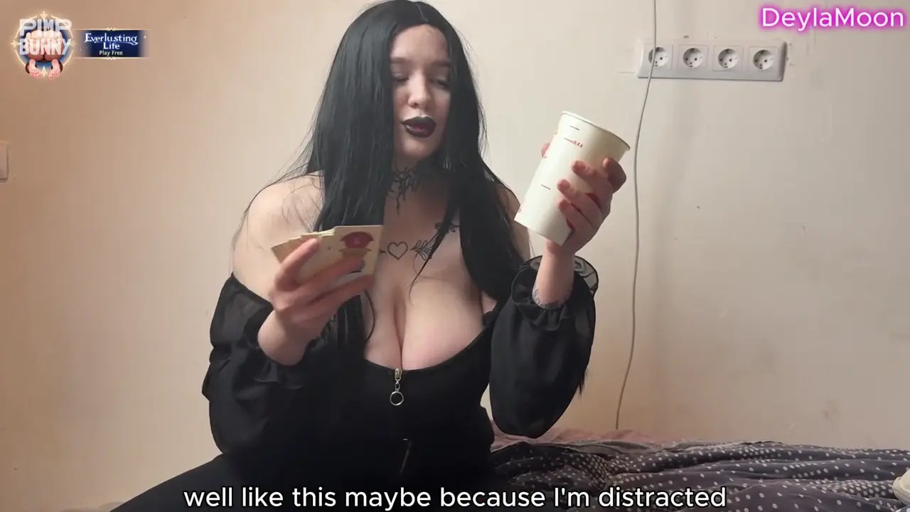 A Goth Girl Lost To Me At Cards And Wished To Suck My Dick