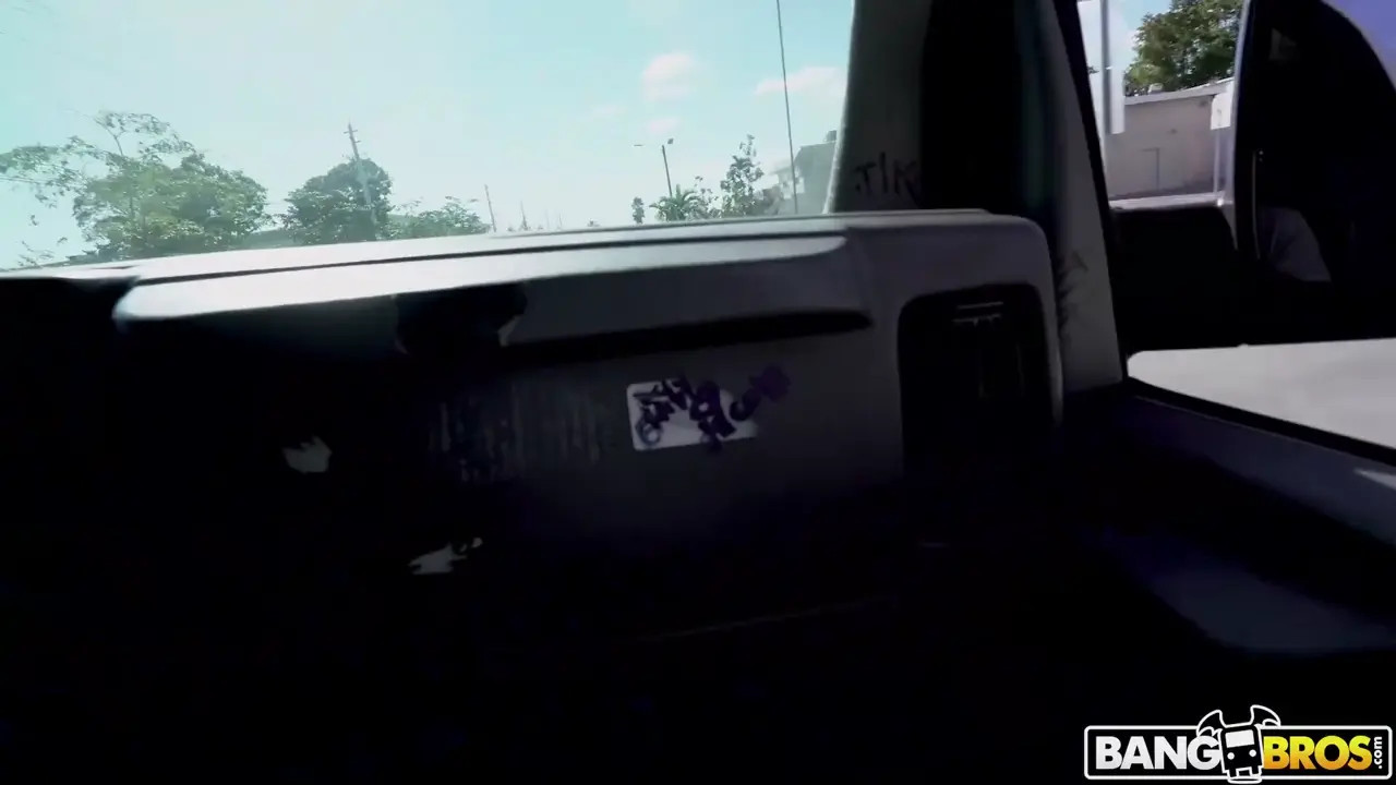 Melody Foxx Takes A Cumshot On The Bang Van