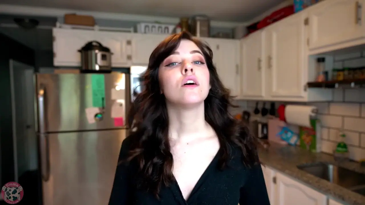 Emmachoice Masturbates Using A BBC Dildo