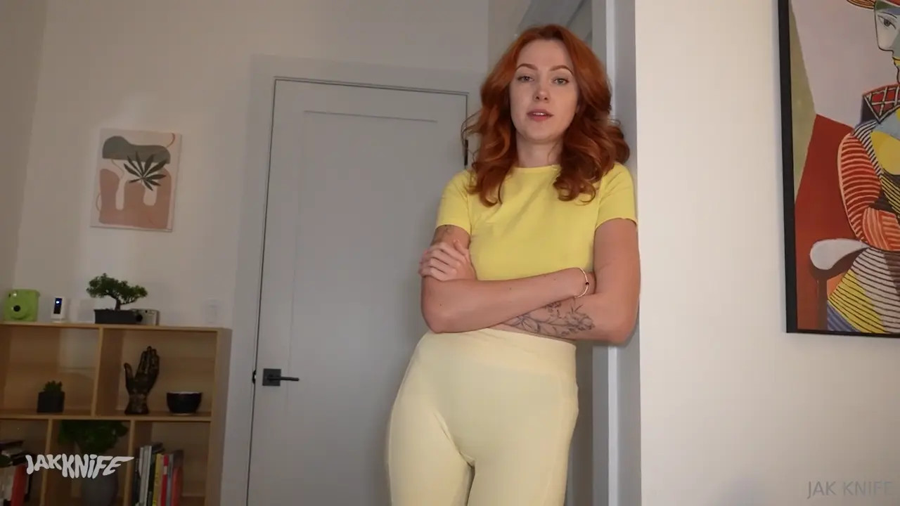 Redhead Cherry Candle Rides Jak Knife's BWC